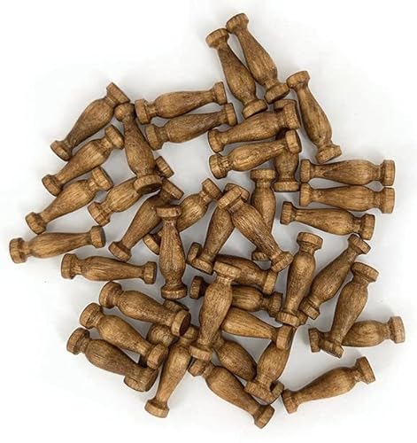Stütze, Walnuss, 10 mm, 40 Stück Stütze, Walnuss, 10 mm, 40 Stück von Model Expo