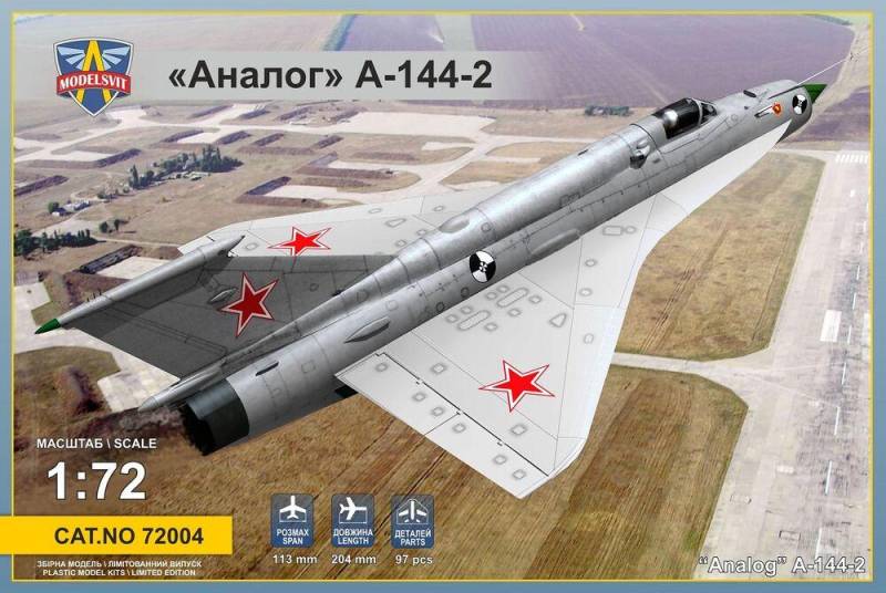Analog A-144-2(MiG-21I-2) von ModelSvit
