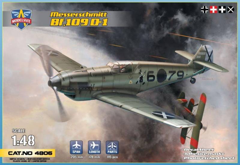 Bf.109 D-1 German WWII fighter Bf.109 D-1 German WWII fighter von ModelSvit