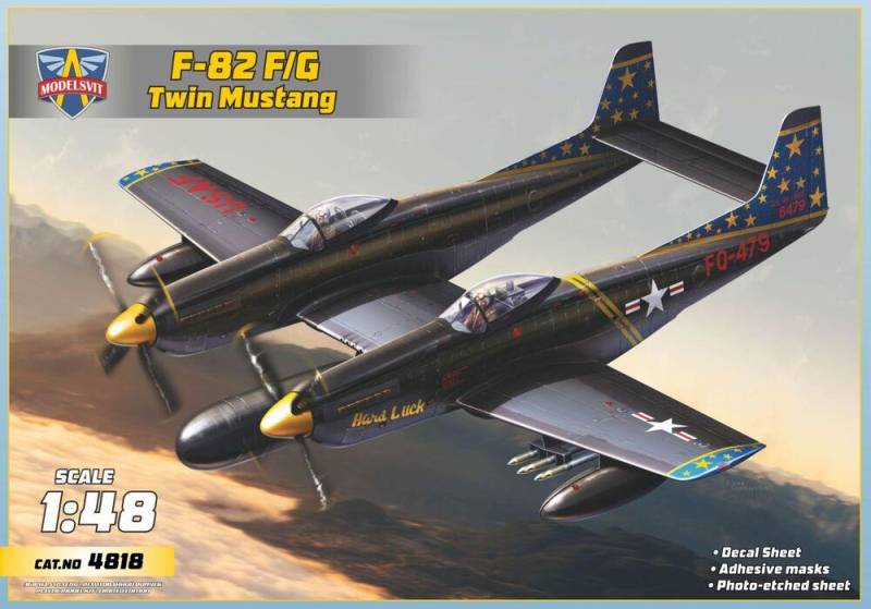 F-82F/G Twin Mustang night fighter F-82F/G Twin Mustang night fighter von ModelSvit