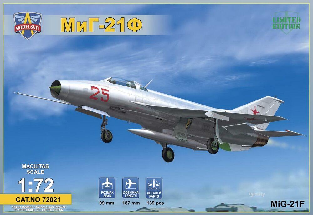 MiG-21F (Izdeliye 72) supersonic fighter von ModelSvit
