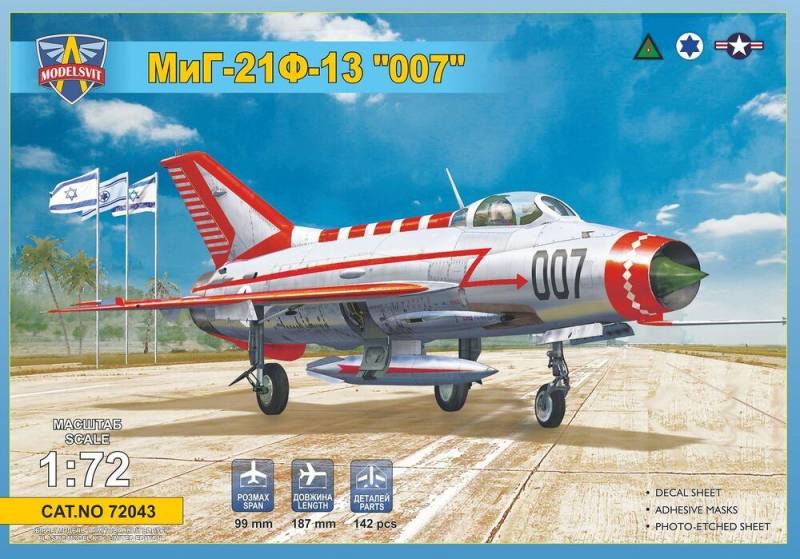MiG-21F-13 007 (Operation Diamond) von ModelSvit
