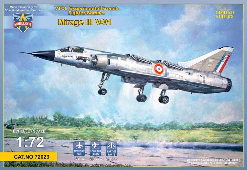Mirage III V-01 French VTOL Mirage III V-01 French VTOL von ModelSvit