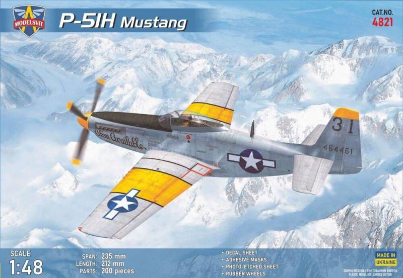 P-51H Mustang WWII fighter (in USAF service) von ModelSvit