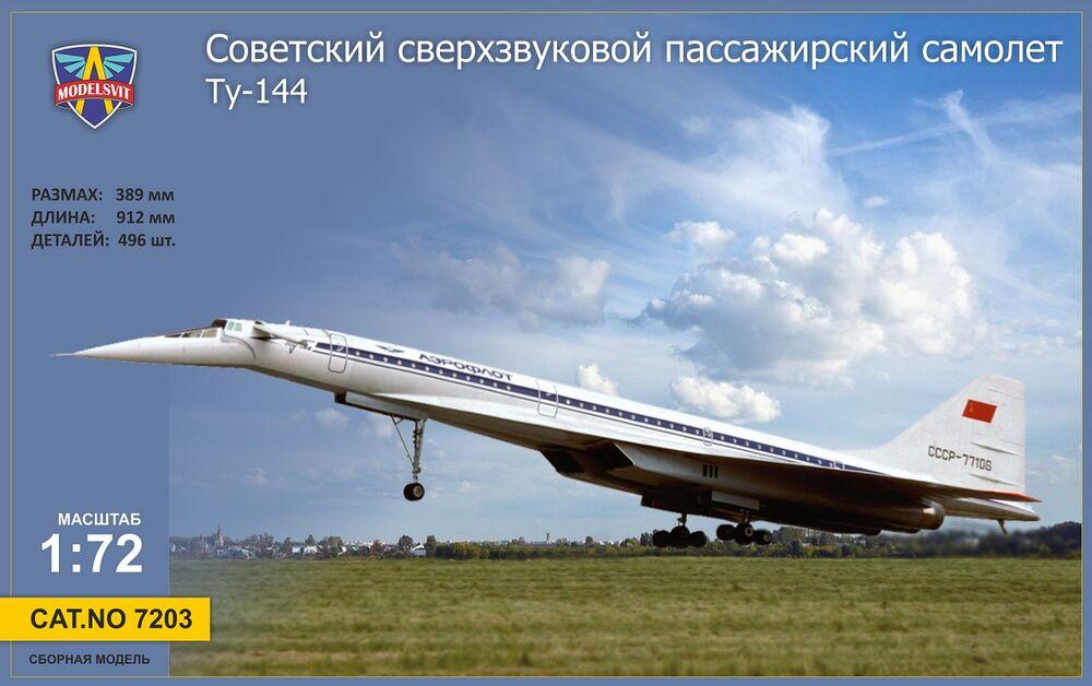 Tu-144 supersonic passenger airliner Tu-144 supersonic passenger airliner von ModelSvit