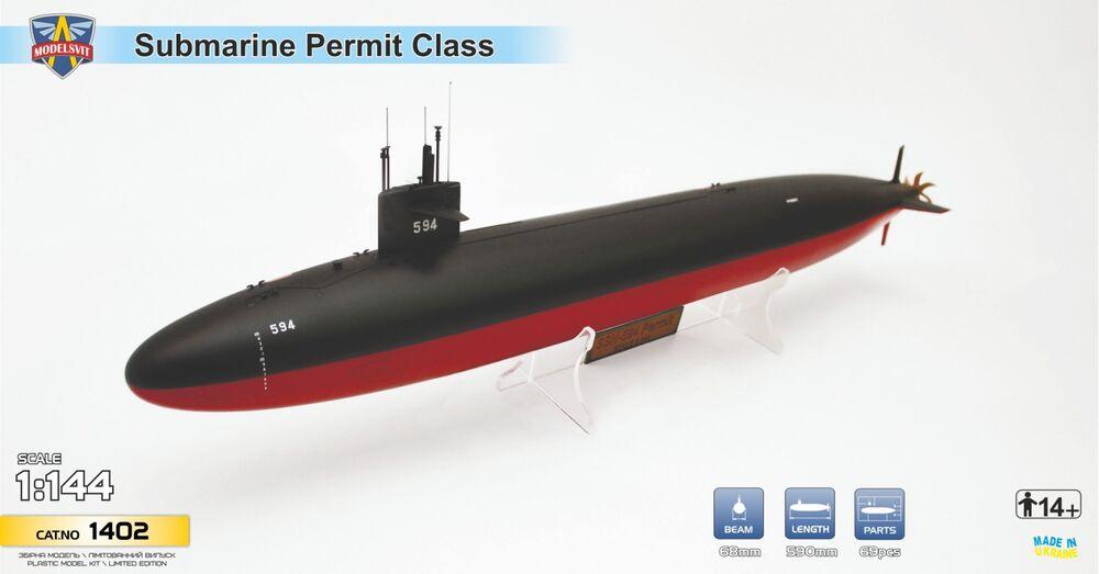 USS Permit  (SSN-594) submarine von ModelSvit