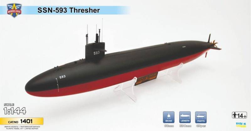 USS Tresher (SSN-593) submarine von ModelSvit
