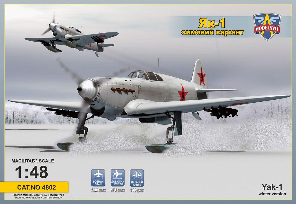Yak-1 Soviet fighter on skis Yak-1 Soviet fighter on skis von ModelSvit