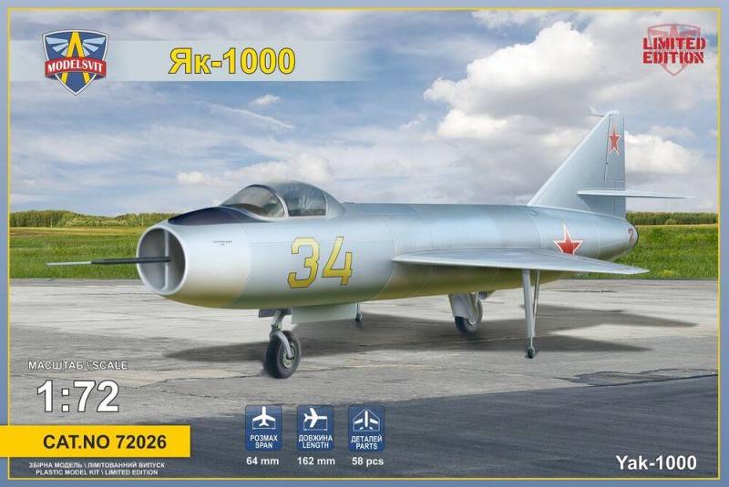 Yak 1000 supersonic demonstrator Yak 1000 supersonic demonstrator von ModelSvit