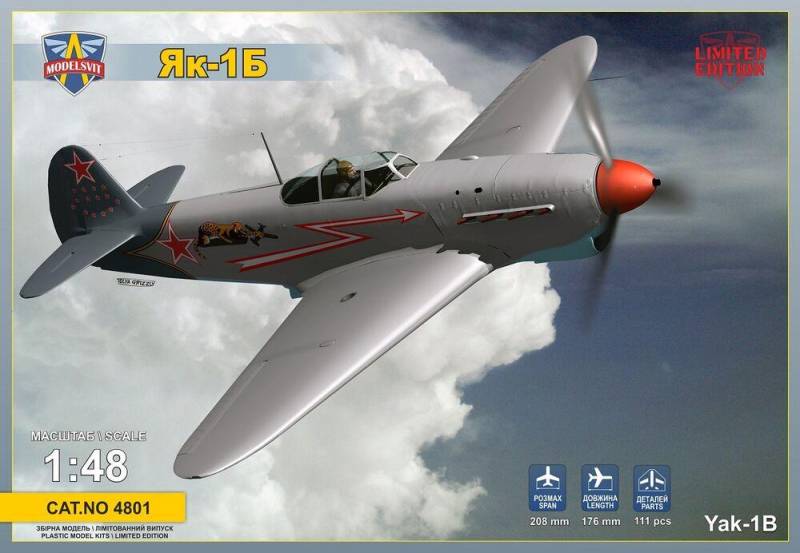 Yak-1B Soviet fighter Yak-1B Soviet fighter von ModelSvit