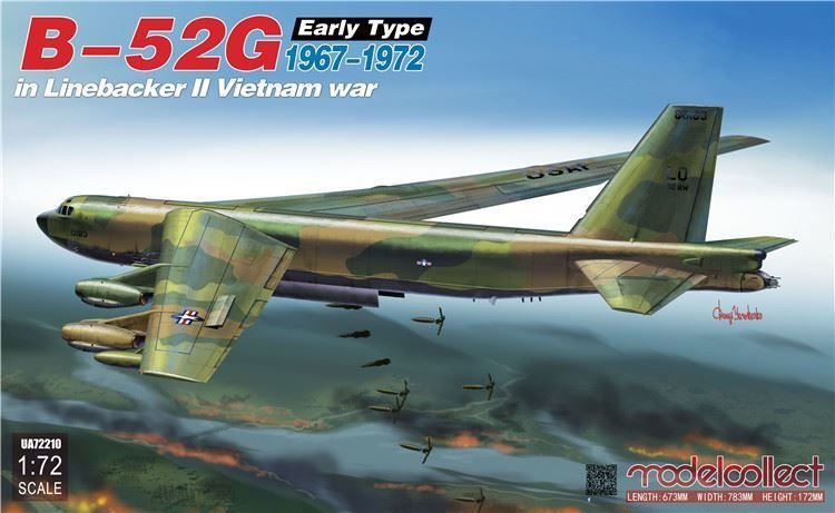 B-52G early type in Linebacker II Vietnam war 1967-1972 B-52G early type in Linebacker II Vietnam war 1967-1972 von Modelcollect