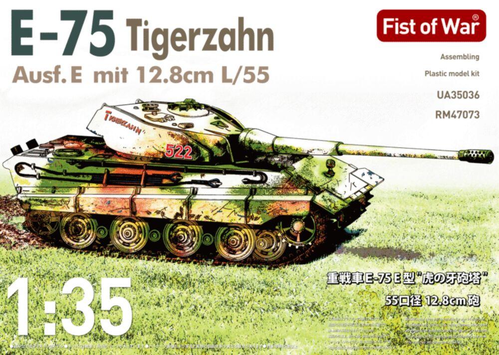 German heavy tank WWII E-75 mit 12.8cm L/55 tiger III Ausf.E - Fist of War German heavy tank WWII E-75 mit 12.8cm L/55 tiger III Ausf.E - Fist of War von Modelcollect