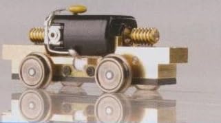 72407 H0m-Fahrwerk mit Achsstand 23,0 mm von Modellbahnshop Korn