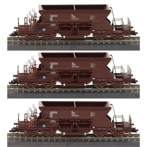 Arnold HN9746 TT 3er Set Selbstentladewagen Fac125, niedriger Wagenkasten, DR, Ep. IV Arnold HN9746 TT 3er Set Selbstentladewagen Fac125, niedriger Wagenkasten, DR, Ep. IV von Modellbahnshop Korn
