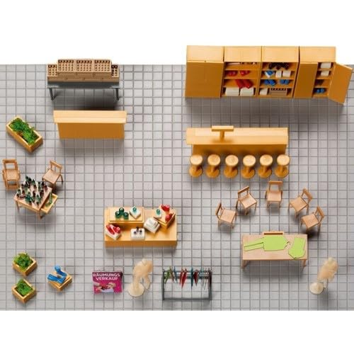 Auhagen 41691 H0 Ladenausstattung von Modellbahnshop Korn