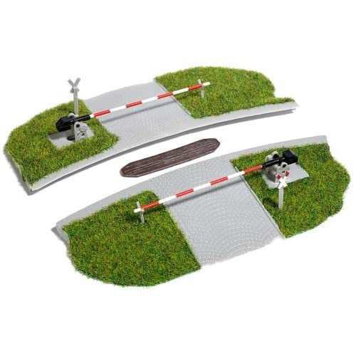 Busch 8846 Bahnübergang gebogen von Modellbahnshop Korn