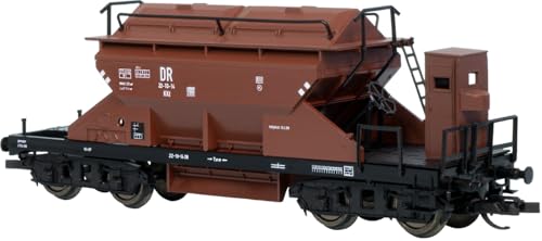 Hädl 113413-01 Sattelbodenselbstentladewagen KKT mit Bremserhaus, DR, Ep. III von Modellbahnshop Korn