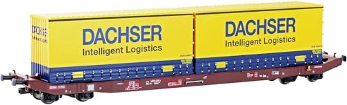 Mehano 28409 H0 Containerwagen Sgkkms 698 Dachser, DB-Cargo, Ep. VI Mehano 28409 H0 Containerwagen Sgkkms 698 Dachser, DB-Cargo, Ep. VI von Modellbahnshop Korn