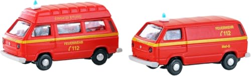 Modellbahnshop Korn Minis LC4342 N VW T3 2er Set Feuerwehr von Modellbahnshop Korn