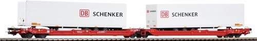 Piko 24626 H0 Taschenwagen T3000e Schenker, DB AG, Ep. VI von Modellbahnshop Korn