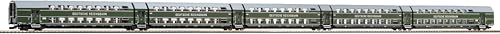 Piko 53124 H0-Doppelstock-Gliederzug, 5-teilig, DGBe12, DR, Ep.III Piko 53124 H0-Doppelstock-Gliederzug, 5-teilig, DGBe12, DR, Ep.III von Modellbahnshop Korn