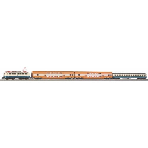 Piko 58147 Exklusiv-Set 2024: E-Lok BR 140 Personenzug, DB/DR, Ep. IV (inkl. Sound) von Modellbahnshop Korn