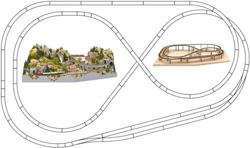 Piko A-Gleis Set für Noch Easy-Track Andreastal von Modellbahnshop Korn