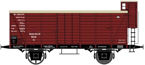 Quack & Salber 171303-070202-1402 TT Sächsischer G3, 15149, Sächs.STS.E.B, Ep. I von Modellbahnshop Korn