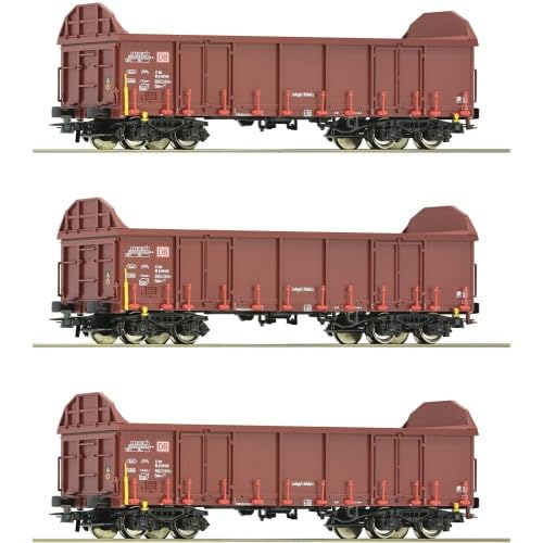 Roco 6600131 H0 3er Set Offene Güterwagen Ealos-t, DBAG, Ep. V-VI Roco 6600131 H0 3er Set Offene Güterwagen Ealos-t, DBAG, Ep. V-VI von Modellbahnshop Korn