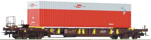 Roco 67598 H0 Taschenwagen T3 Sdgmns, ÖBB, Ep. V von Modellbahnshop Korn