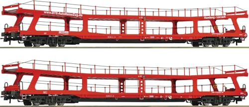 Roco 77047 H0 2er Set Autotransportwagen, BTE, Ep. VI von Modellbahnshop Korn