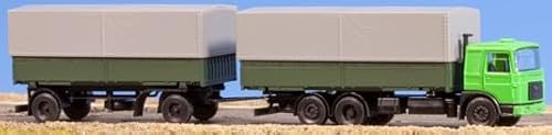 Schirmer 10002 TT Man LKW Pritsche-Plane mit Anhänger von Modellbahnshop Korn