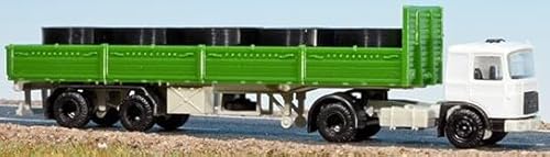 Schirmer 10320 TT Pritschenauflieger, mit Beladegut von Modellbahnshop Korn
