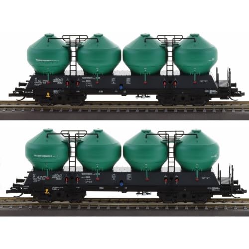 Tillig 01116 TT 2er Set Staubsilowagen Uacs 451.1, Transportservics s.r.o. Beroun von Modellbahnshop Korn
