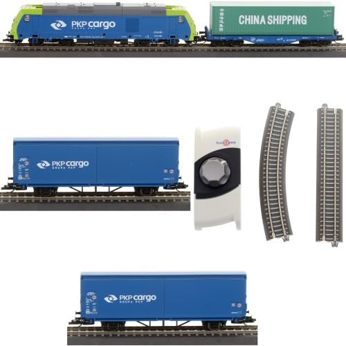 Tillig 01400 Einsteigerset-Güterzug mit Bettungsgleisoval der PKP, Ep. VI von Modellbahnshop Korn