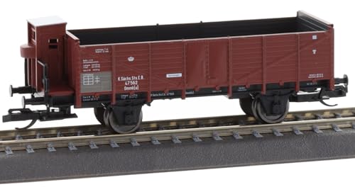Tillig 14296 TT Offener Güterwagen Ommk(u), K.Sächs.STS.E.B., Ep. I von Modellbahnshop Korn