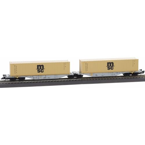Tillig 18077 TT Containertragwagen Sggmrs, AAE, Ep. VI von Modellbahnshop Korn