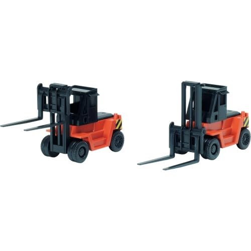 Tomytec 035183 N Gabelstapler, 2 Stück, orange von Modellbahnshop Korn