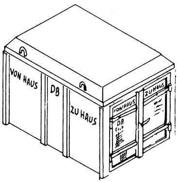 Weinert 4367 H0 Haus-zu-Haus-Behälter Ekrt geschlossene Ausführung Weinert 4367 H0 Haus-zu-Haus-Behälter Ekrt geschlossene Ausführung von Modellbahnshop Korn