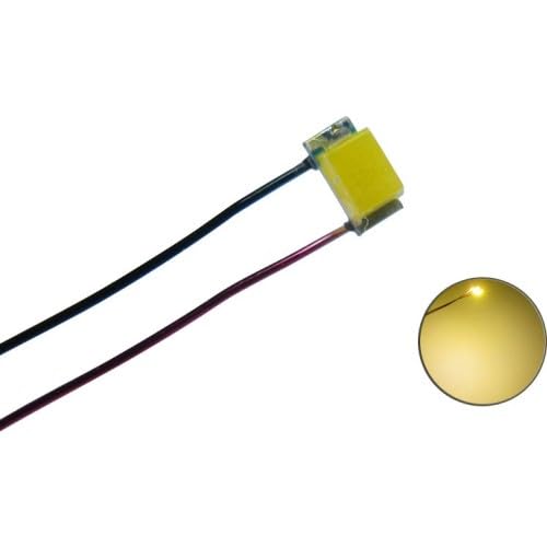 50058 LED SMD 0603 mit Kupferlackdraht warmweiß (10 Stück) von Modellbau Schönwitz