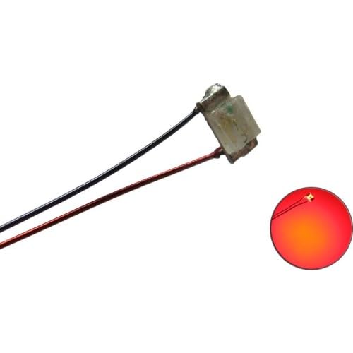 50059 LED SMD 0603 mit Kupferlackdraht rot von Modellbau Schönwitz