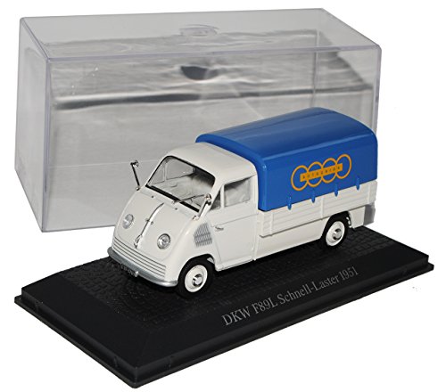 DKW F89L Schnell Laster Pritsche 1951 Beige Autounion 1/43 Atlas Sonderangebot Modell Auto von Modellcarsonline