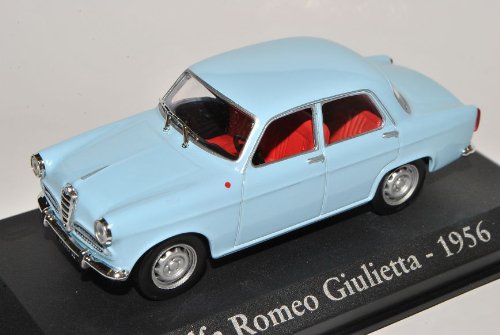 Modellcarsonline Alfa Romeo Giulietta Limousine Blau 1956 1/43 Sonderangebot Modell Auto von Modellcarsonline