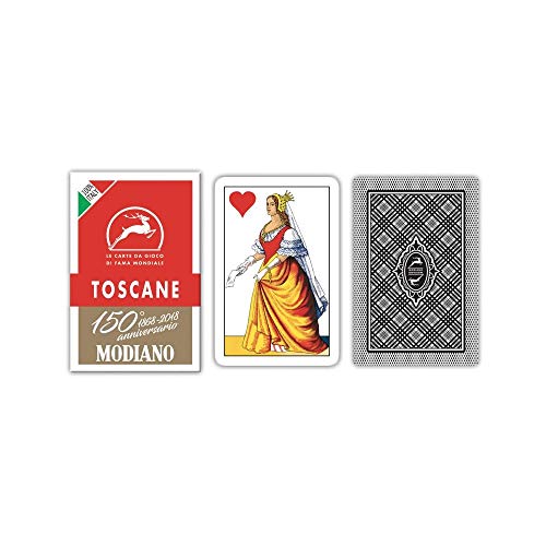 Modiano Toscane Regionale Spielkarten 300119 von Modiano