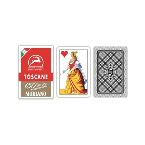 Modiano Toscane Regionale Spielkarten 300119 von Modiano