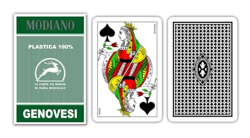 Modiano 300150 Genueser Regionale Spielkarten von Modiano
