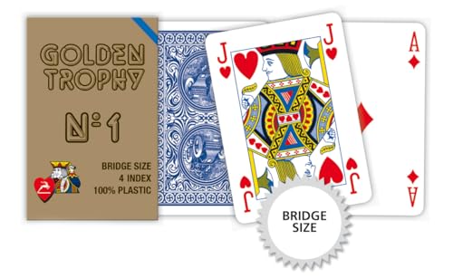 Modiano 300490 Bridge Spielkarten blau von Modiano