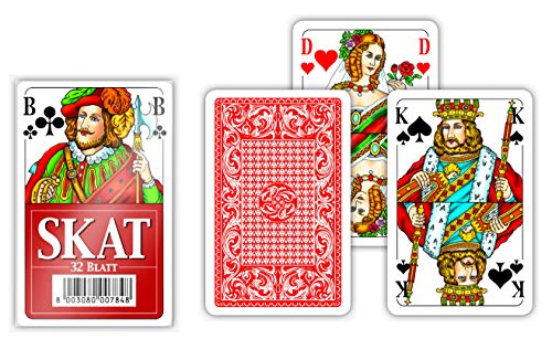 Modiano 300783 Karten, Rot von Modiano