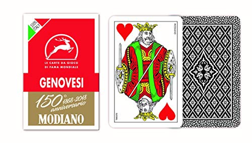Modiano Genuese Regionale Spielkarten 300069 von Modiano