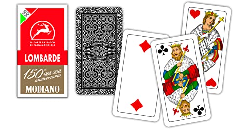 Modiano Lombarde Spielkarten zum 150. Jahrestag Modiano Lombarde Spielkarten zum 150. Jahrestag von Modiano